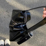 Maxbell PU Leather Crossbody Bag Trendy Women Shoulder Bag for Birthday Party Spring