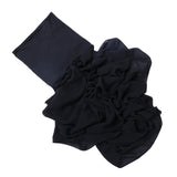 Maxbell Chiffon Instant Hijab for Women Trendy for Ramadan Eid Gift Celebration Home Black