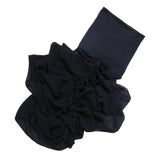 Maxbell Chiffon Instant Hijab for Women Trendy for Ramadan Eid Gift Celebration Home Black