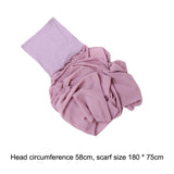 Maxbell Chiffon Instant Hijab for Women Trendy for Ramadan Eid Gift Celebration Home Purple