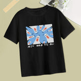 Maxbell Women's T Shirt Short Sleeve Tops Stylish Basic Tee Shirts for Street Travel