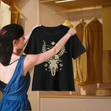 Maxbell Women Printed T Shirt Fashion Female Tee Shirts for Beach Trekking Home