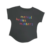 Maxbell Women T Shirt Ladies Clothing Colorful Letter Printed Female Trendy Crewneck