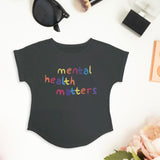 Maxbell Women T Shirt Ladies Clothing Colorful Letter Printed Female Trendy Crewneck