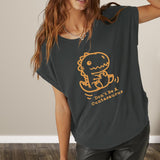 Maxbell Women Printed T Shirt Breathable Girls Summer Tops for Hiking Trekking Beach