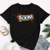 Maxbell Women's T Shirt Comfortable Summer Basic Tee for Daily Wear Shopping Walking