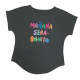 Maxbell Short Sleeve Top Stylish Casual Women Tee for Office Walking Commuting L