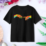 Maxbell Women's T Shirt Breathable Summer Tops Loose Fit Black Comfortable Basic Tee