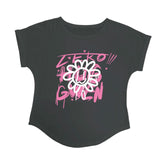 Maxbell Women Printed T Shirt Crew Neck Casual Tee for Walking Party