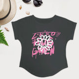 Maxbell Women Printed T Shirt Crew Neck Casual Tee for Walking Party