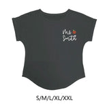 Maxbell Women Printed T Shirt Girls Short Sleeve Top for Daily Wear Climbing Fishing