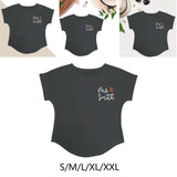 Maxbell Women Printed T Shirt Girls Short Sleeve Top for Daily Wear Climbing Fishing