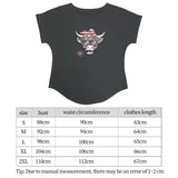 Maxbell Women Printed T Shirt Lady Casual Female Tee Shirts for Hiking Beach Camping