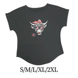 Maxbell Women Printed T Shirt Lady Casual Female Tee Shirts for Hiking Beach Camping