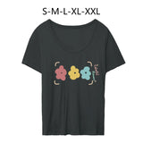 Maxbell Womens Short Sleeve T Shirts Clothes Trendy Comfortable Round Neck Basic Tee