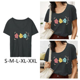 Maxbell Womens Short Sleeve T Shirts Clothes Trendy Comfortable Round Neck Basic Tee