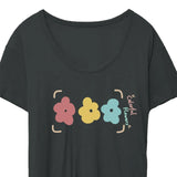 Maxbell Womens Short Sleeve T Shirts Clothes Trendy Comfortable Round Neck Basic Tee