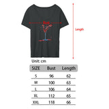 Maxbell Round Neck Tops Loose Fit Casual Basic Tee Shirts for Sports Vacation