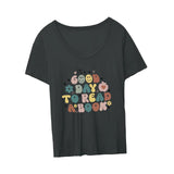 Maxbell Womens T Shirt Streetwear Ladies Round Neck Fashion Simple Basic Tee Clothes