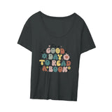 Maxbell Womens T Shirt Streetwear Ladies Round Neck Fashion Simple Basic Tee Clothes