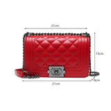 Maxbell Women Shoulder Bag Gifts Elegant Travel Shoulder Bag for Outdoor Travel Work Red