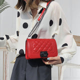 Maxbell Women Shoulder Bag Gifts Elegant Travel Shoulder Bag for Outdoor Travel Work Red