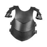 Maxbell Chest Shoulder Harness Shrug Armors for Pirate Party Fancy Dress black