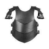 Maxbell Chest Shoulder Harness Shrug Armors for Pirate Party Fancy Dress black