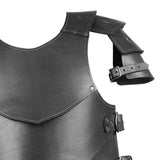 Maxbell Chest Shoulder Harness Shrug Armors for Pirate Party Fancy Dress black