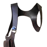 Maxbell PU Leather Hidden Underarm Shoulder Bag Pocket for Cosplay Steampunk Parties Coffee