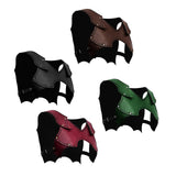 Maxbell Medieval Chest Shoulder Harness Buckles for Halloween Fancy Dress Masquerade Black