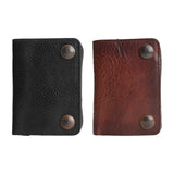 Maxbell Men Wallet Short Wallet Lightweight Card Holder for Husband Father Commuting Black