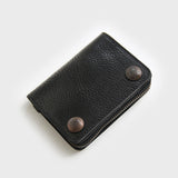Maxbell Men Wallet Short Wallet Lightweight Card Holder for Husband Father Commuting Black