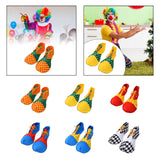 Maxbell Clown Shoes Fancy Dress Party Favors Birthday Gift Props Xmas Rainbows Shoes A