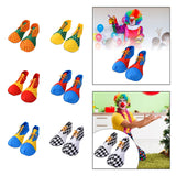 Maxbell Clown Shoes Fancy Dress Party Favors Birthday Gift Props Xmas Rainbows Shoes A