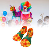 Maxbell Clown Shoes Fancy Dress Party Favors Birthday Gift Props Xmas Rainbows Shoes A