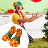 Maxbell Clown Shoes Fancy Dress Party Favors Birthday Gift Props Xmas Rainbows Shoes A