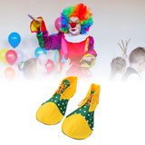 Maxbell Clown Shoes Fancy Dress Party Favors Birthday Gift Props Xmas Rainbows Shoes B