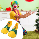 Maxbell Clown Shoes Fancy Dress Party Favors Birthday Gift Props Xmas Rainbows Shoes B