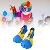 Maxbell Clown Shoes Fancy Dress Party Favors Birthday Gift Props Xmas Rainbows Shoes E