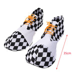 Maxbell Clown Shoes Fancy Dress Party Favors Birthday Gift Props Xmas Rainbows Shoes F