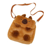 Maxbell Capybara Backpack Cute Cartoon Backpack for Outdoor Indoor Backpacking Party