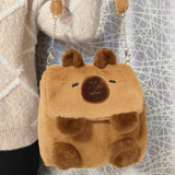 Maxbell Capybara Backpack Cute Cartoon Backpack for Outdoor Indoor Backpacking Party