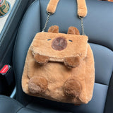 Maxbell Capybara Backpack Cute Cartoon Backpack for Outdoor Indoor Backpacking Party