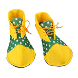 Maxbell Adult Clown Shoes Decor Cosplay for Halloween Stage Performance Party Favors Green