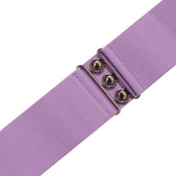 Maxbell Women Elastic Waist Belt Decor Dress Belt Stretch Waist Belt for Blouse Coat