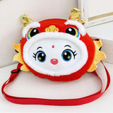 Maxbell Plush Crossbody Bag Fashion Soft Handbag for Street Spring Festival Holidays