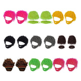 Maxbell Knitted Hat Prop Men Women Warm Knitted Beanie for Biking Fishing Camping