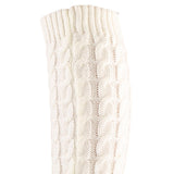 Maxbell Women's Knitted Leg Warmers Boot Socks Footless Socks for Party Walking Work White