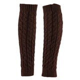 Maxbell Women's Knitted Leg Warmers Boot Socks Footless Socks for Party Walking Work Coffee